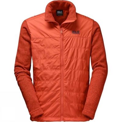 Parka Jack Wolfskin Taiga Forest 3-in-1 Hombre Naranjas - Chile ELY291847